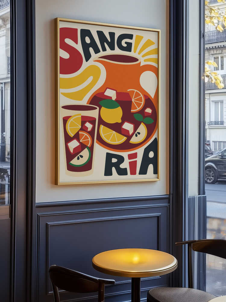 Sunny Sangria Poster