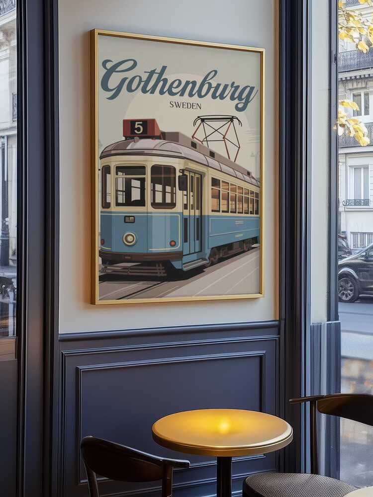 Gothenburg Travel Poster Poster