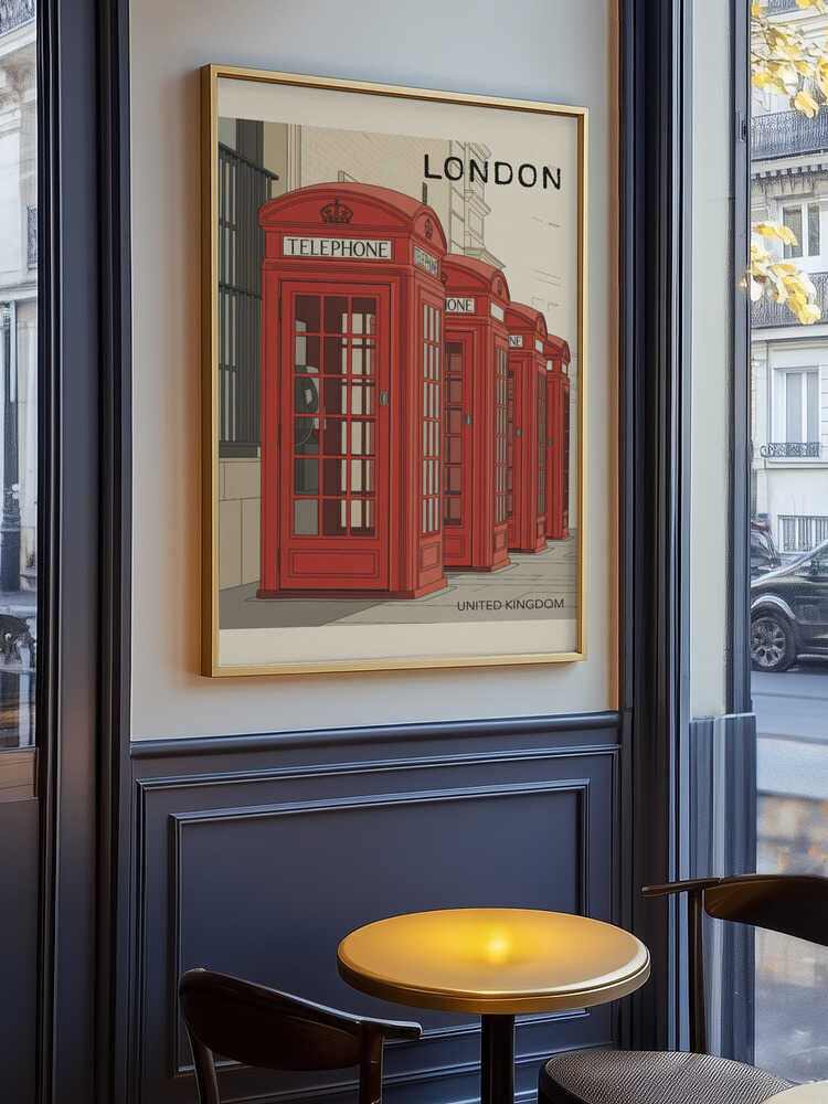 London Travel Poster Poster