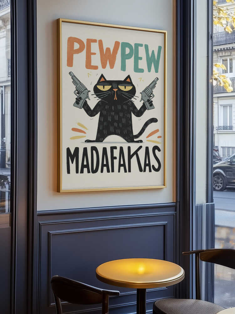 Pew Pew Madafakas Poster