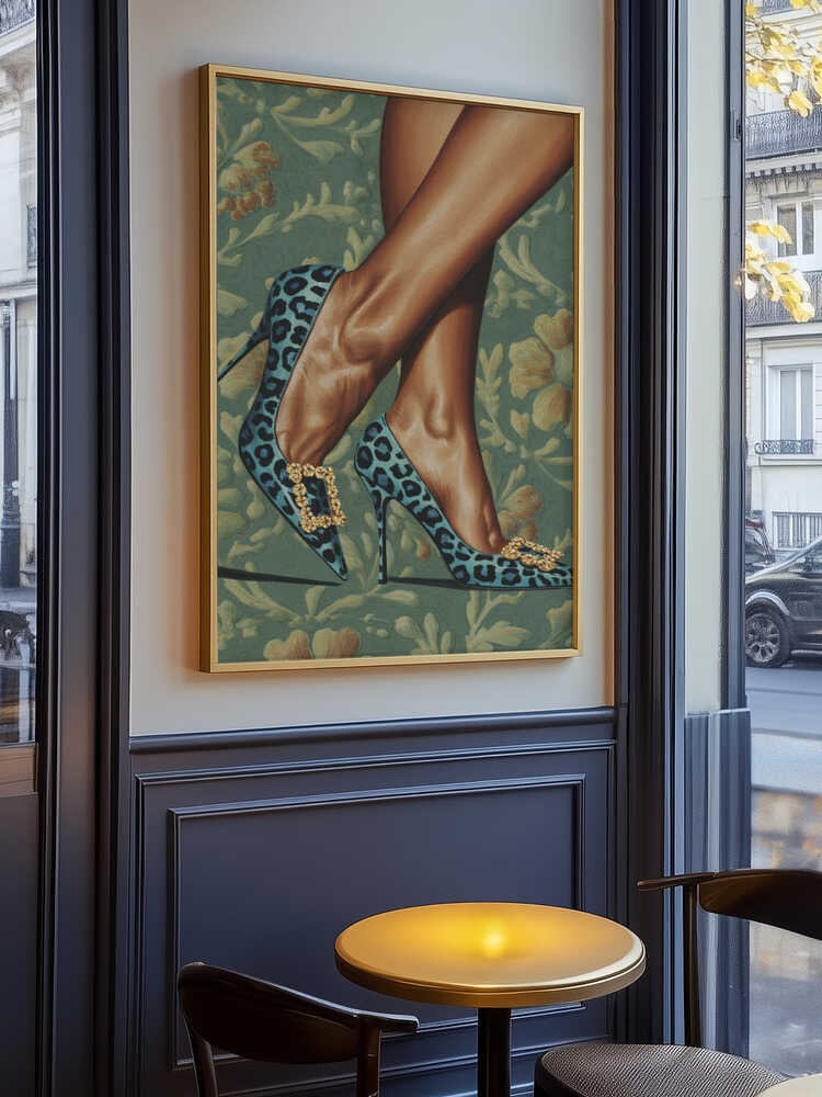 Feline Grace Poster