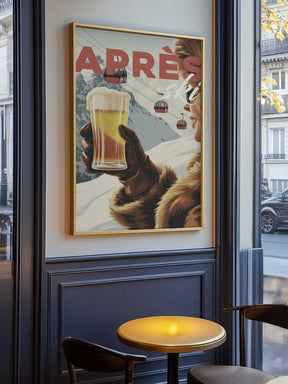 Apres Ski Alpine Poster