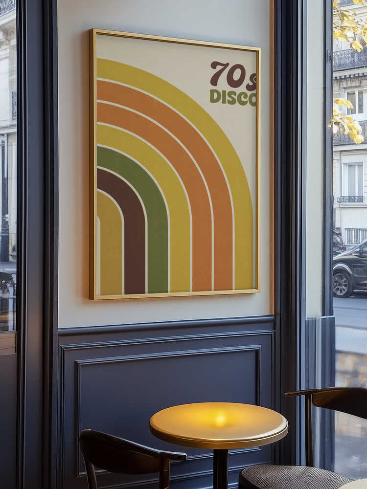 70s Disco Poster