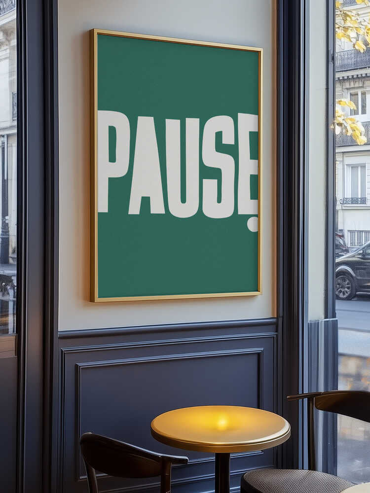 Pause Poster