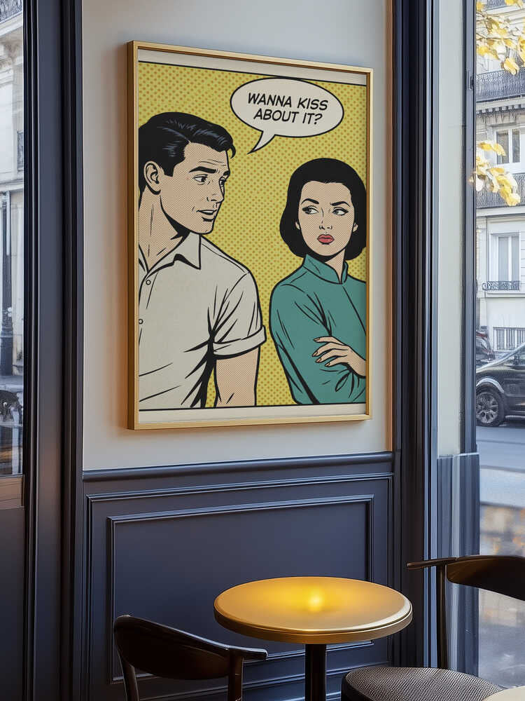 Wanna Kiss About It? Poster