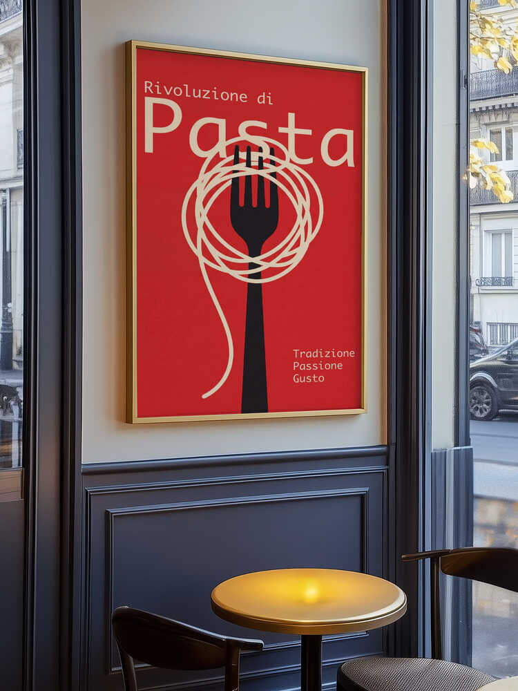 Rivoluzione Di Pasta Poster