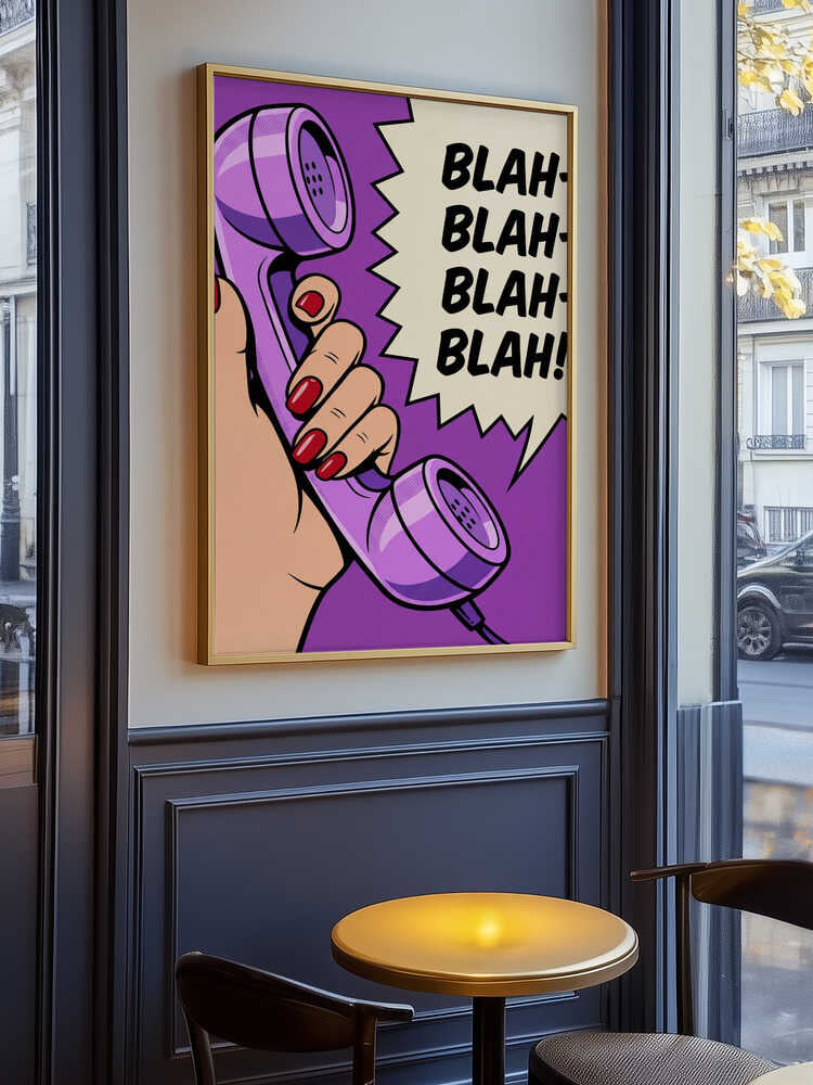 Blah Blah Blah Poster
