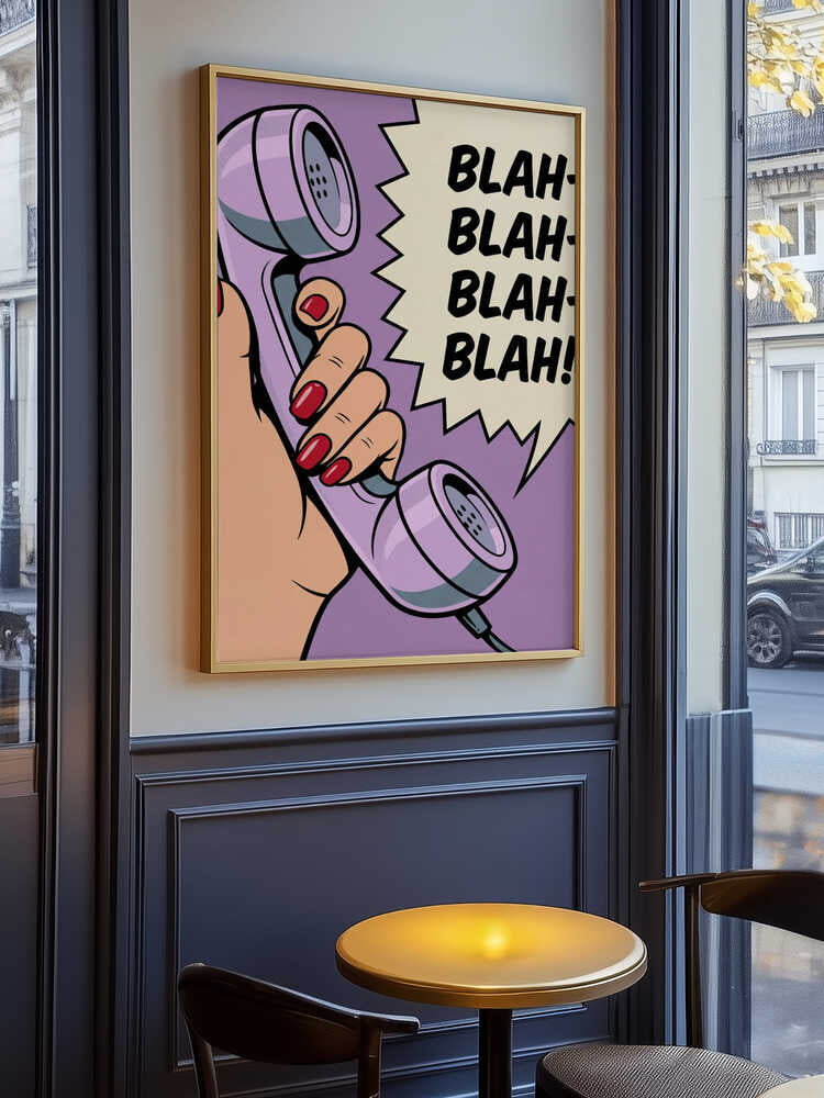 Blah Blah Blah Poster