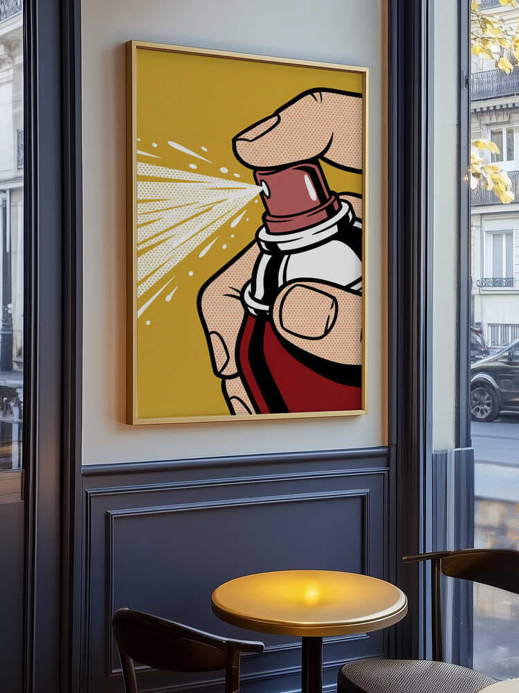 Spray Bottle Poster