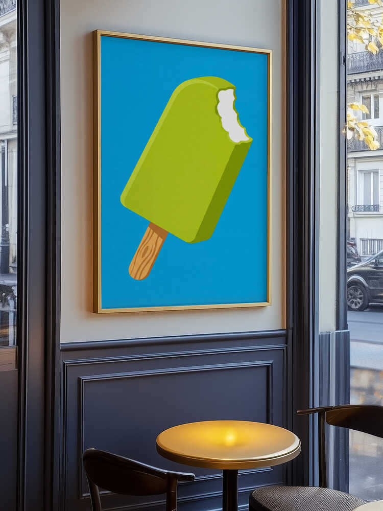 The Green Ice Cream Poster
