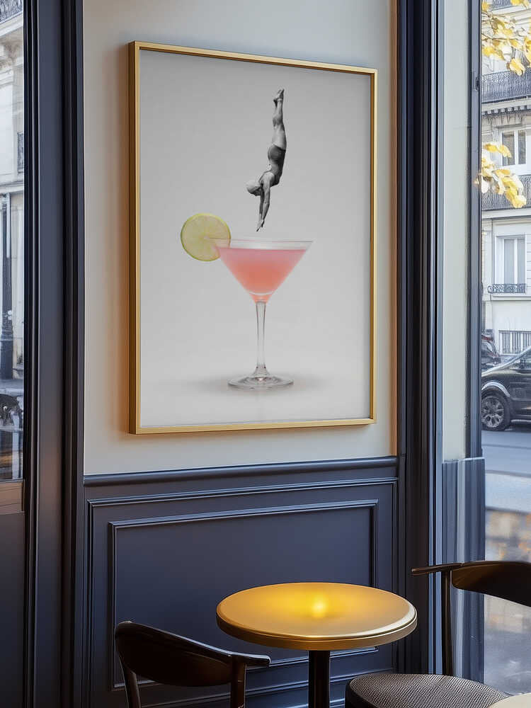 Cocktail Dive Poster