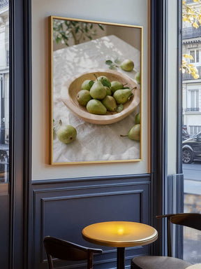 Ripe Green Pears Poster