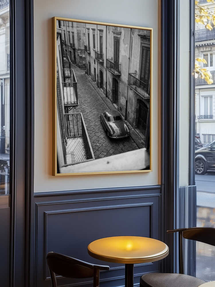 The Car In the Alley Poster