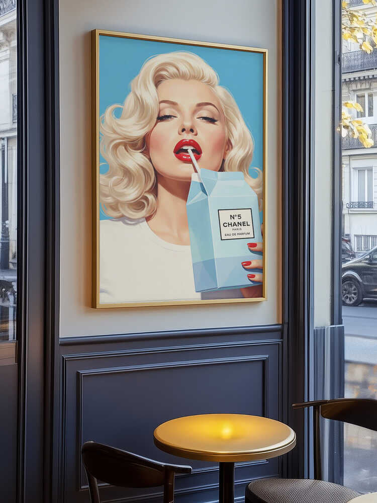 Sipping Perfume Poster