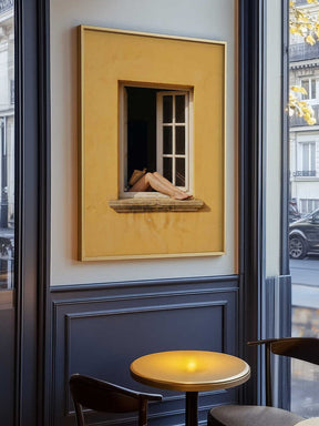 Reading By the Window Poster
