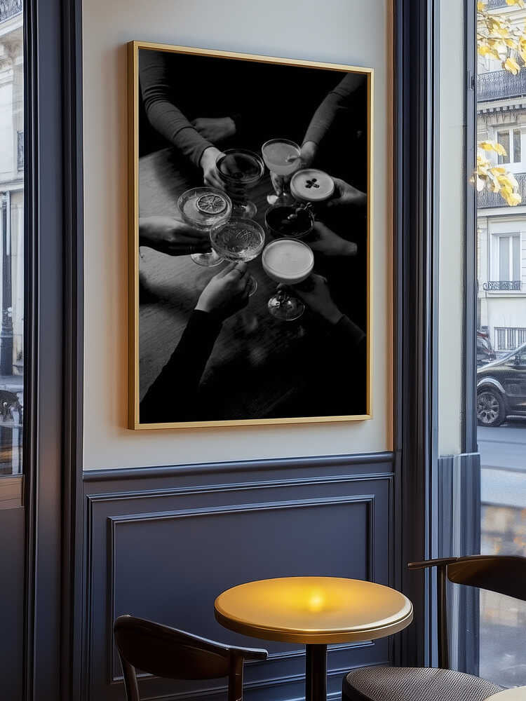 Raise a Toast Poster