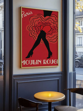 Paris - Moulin Rouge Poster