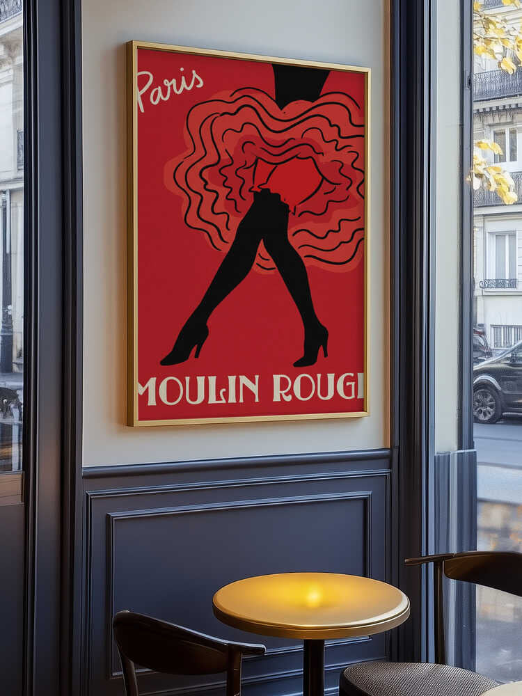 Paris - Moulin Rouge Poster