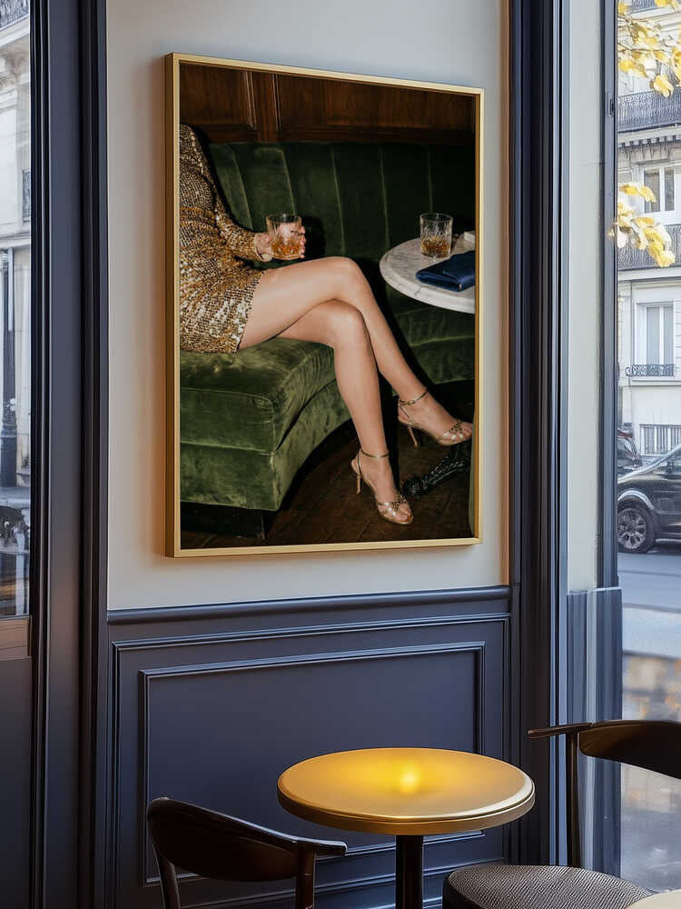 At the Nightclub Poster