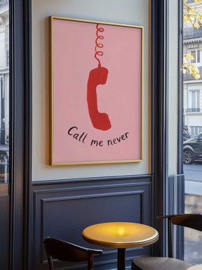 Call Me Never Poster