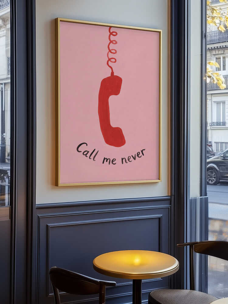 Call Me Never Poster