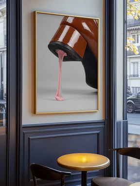 Chewing Gum Under the Shoe Poster