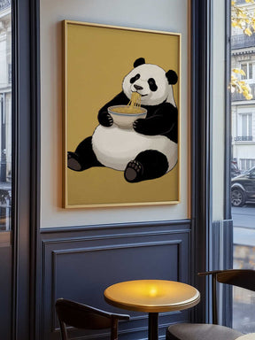 Noodle Panda Poster