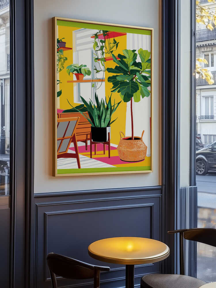 Lounge Plants.png Poster