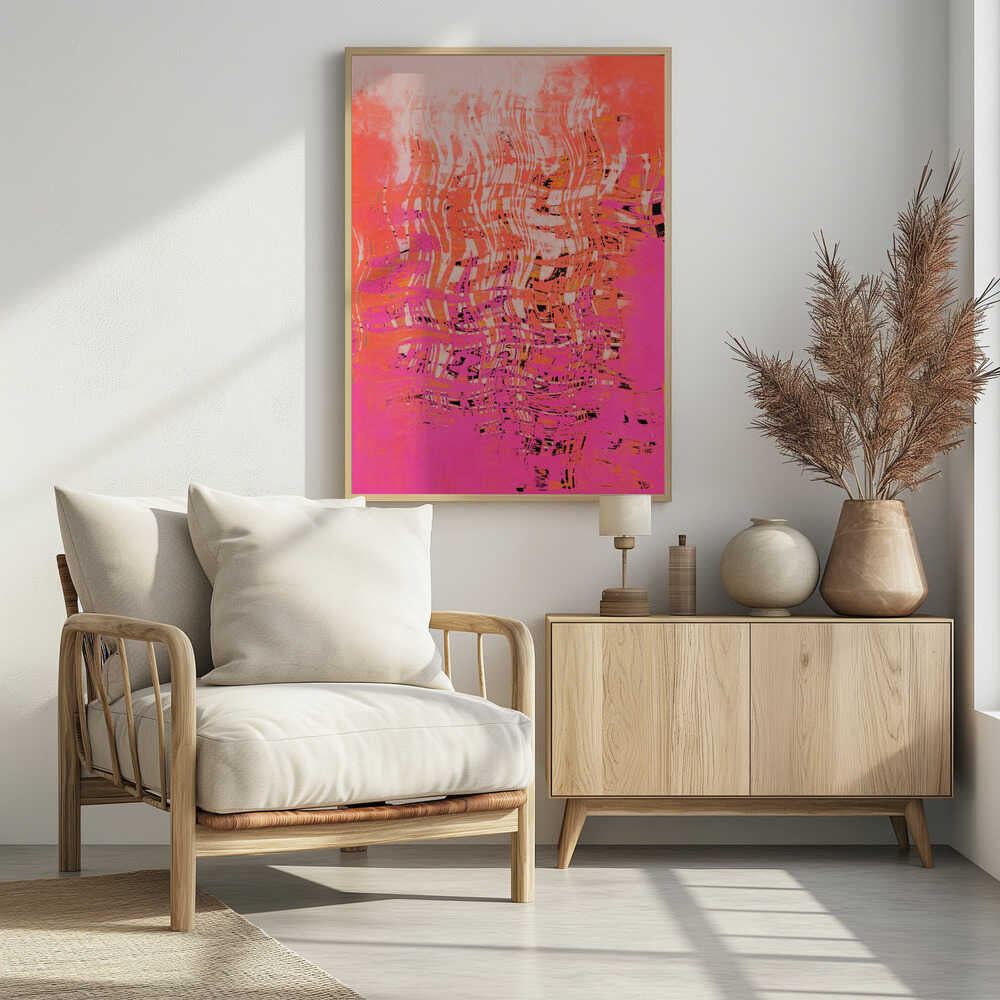 Vibrant Waves Poster