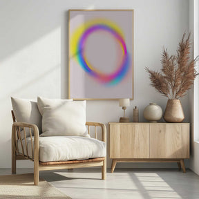 Luminous Spectrum Halo Poster