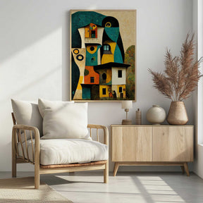 Whimsical Dwellings Poster