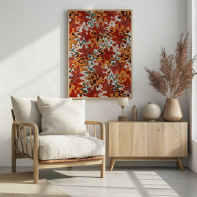 Vibrant Chaos Poster