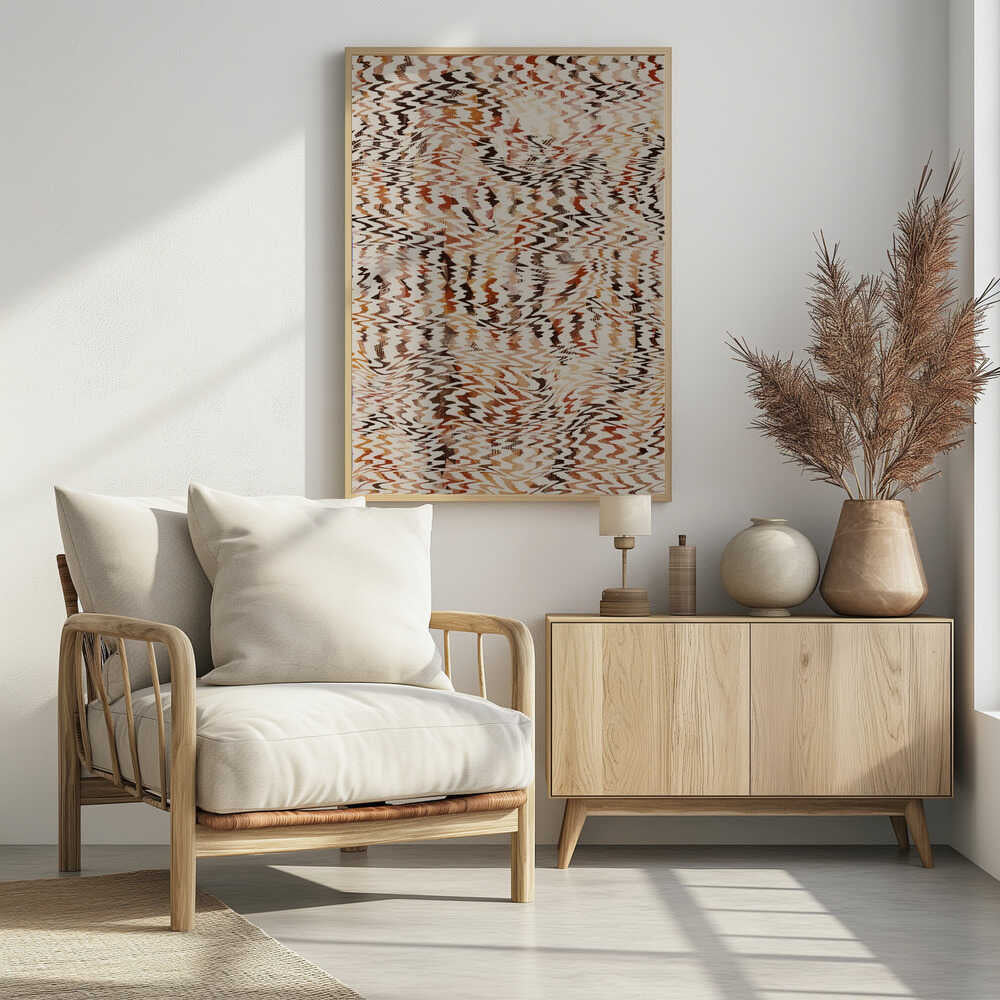 Rippled Tapestry Poster
