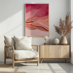 Crimson Dunes Poster