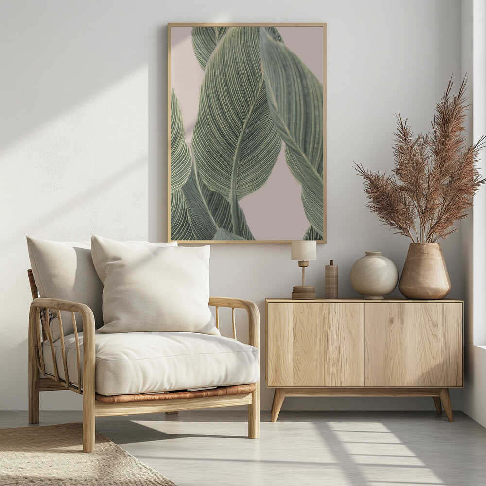 Calla Leaf Poster