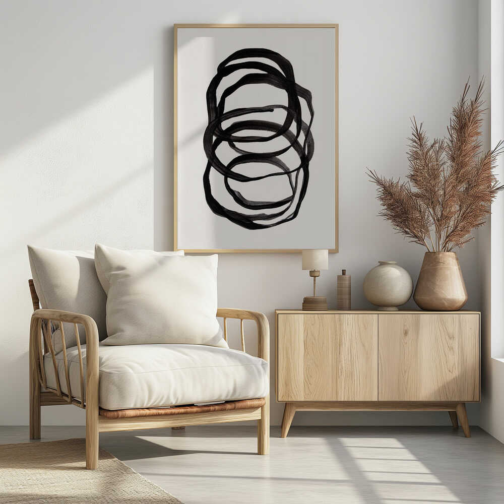 Abstract Lines II Poster