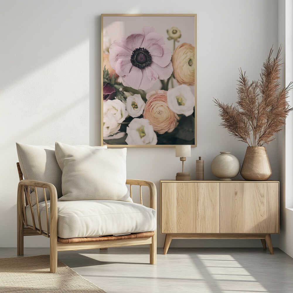 Pastel Bouquet Poster