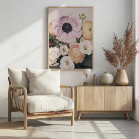Pastel Bouquet Poster