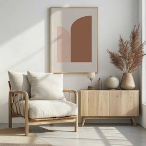 Retro Geometric Poster