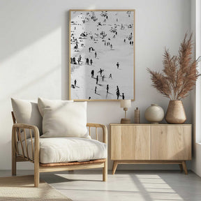 Beach Silhouettes Poster