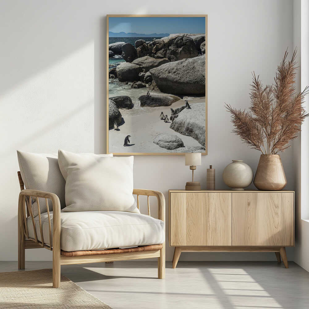 Penguin Cove Serenity Poster