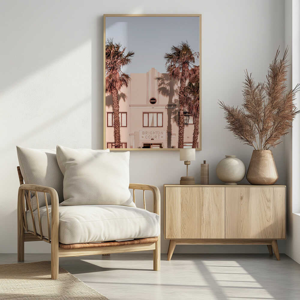 Palm Shadows Poster