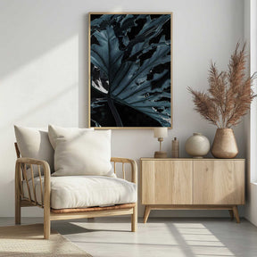 Leafy Shadowscape Poster