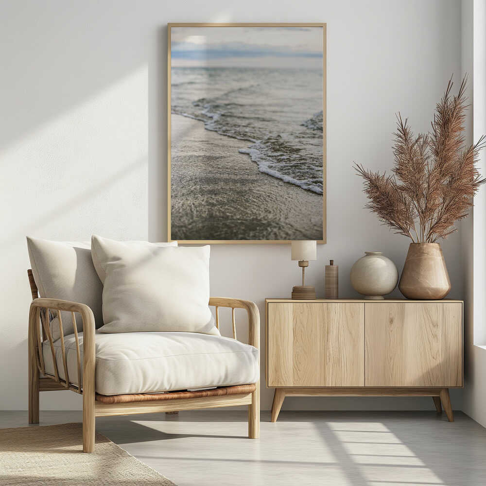 The Tranquil Beauty of the Sea Poster