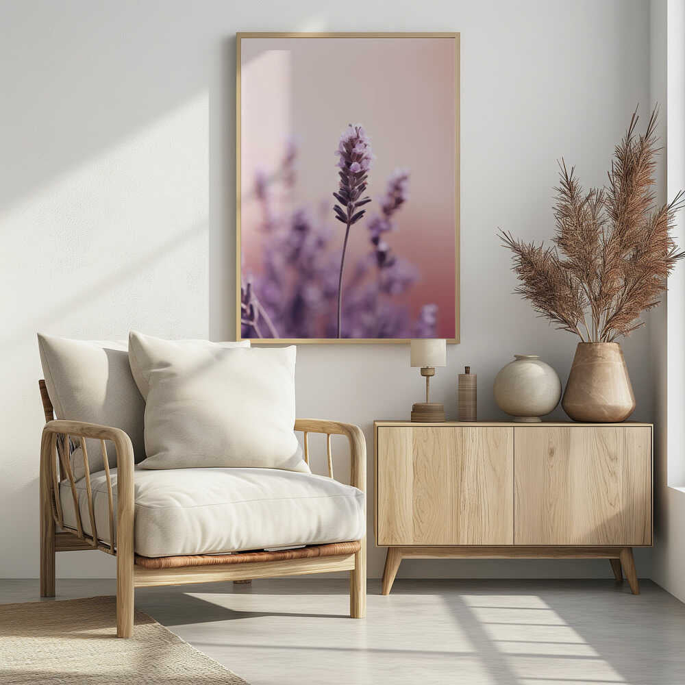 Lavender Serenity Poster