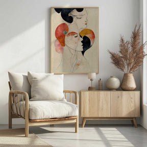 Flowing Faces Elegy Poster