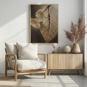 Ethereal Leaves Poster