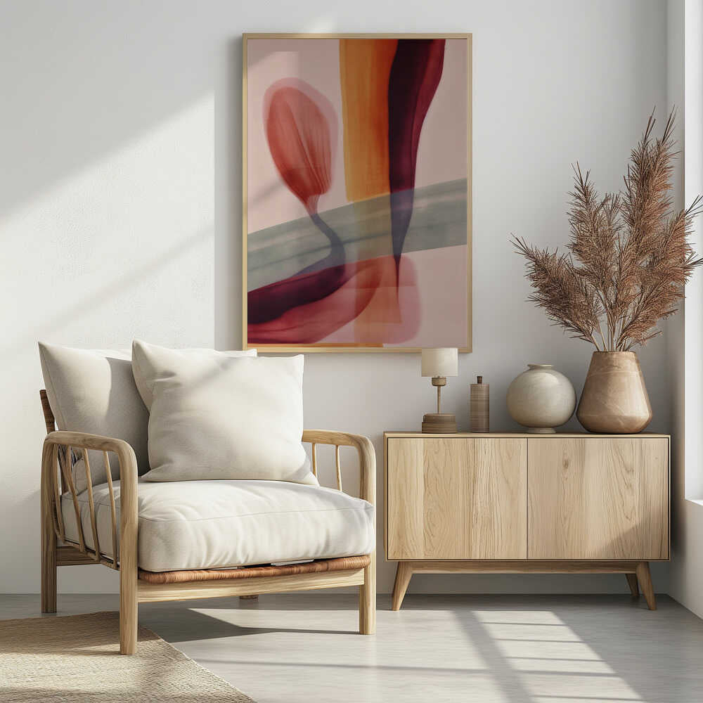 Flowing Hues Poster