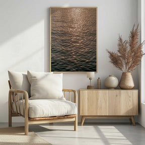 Sunset at Sea Poster