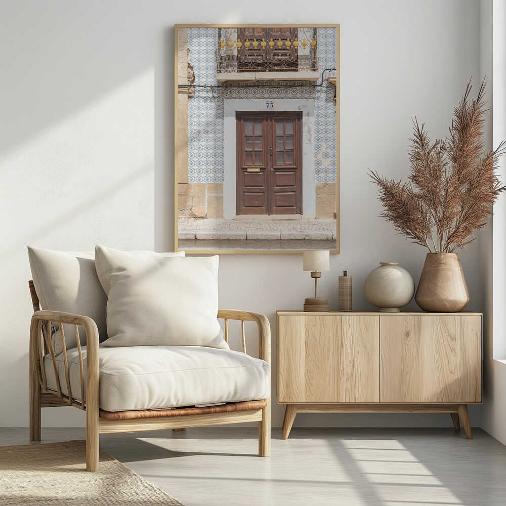 Cascais Architecture Poster